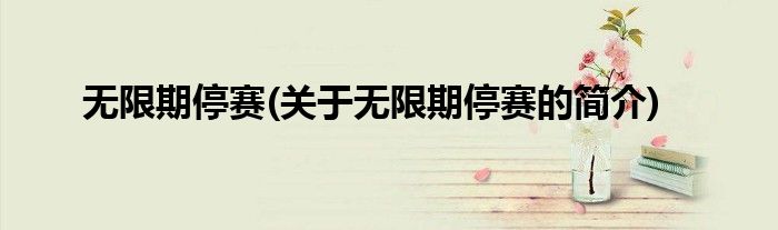 无限期停赛(关于无限期停赛的简介)